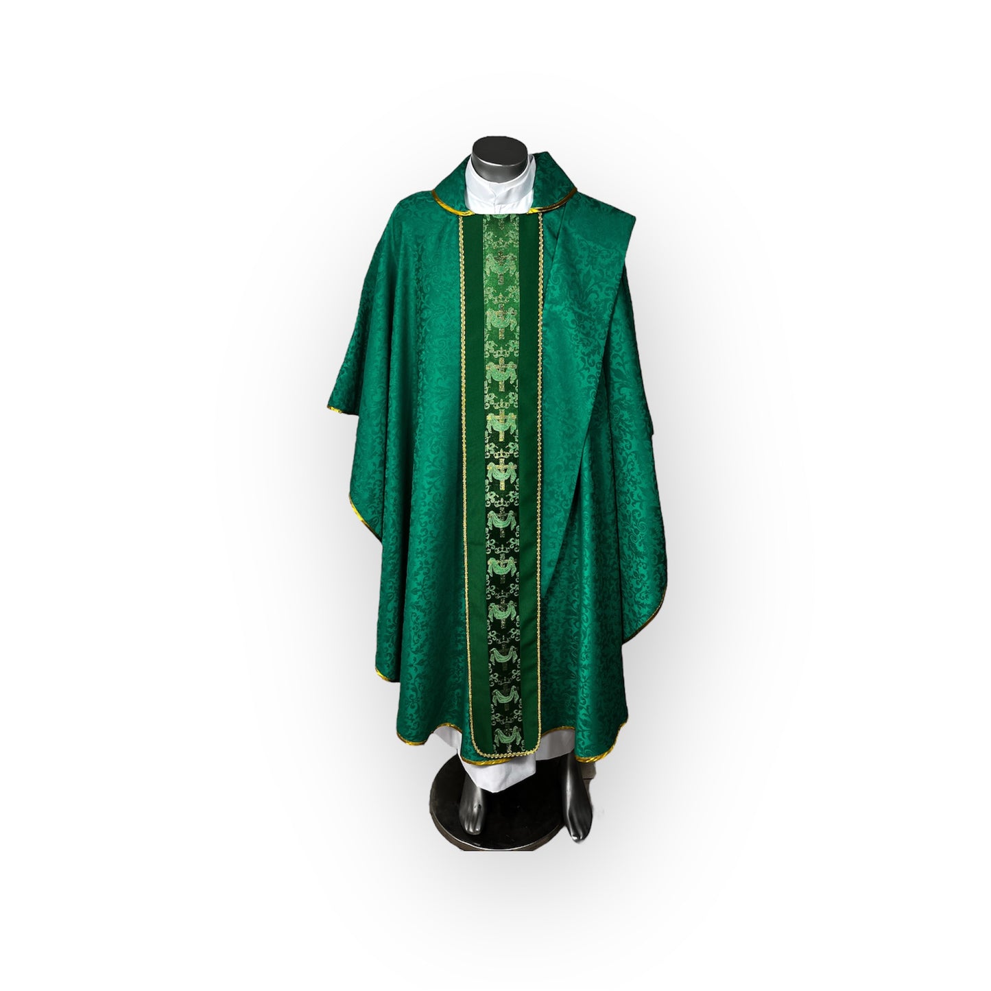 Casulla satin italiano, verde