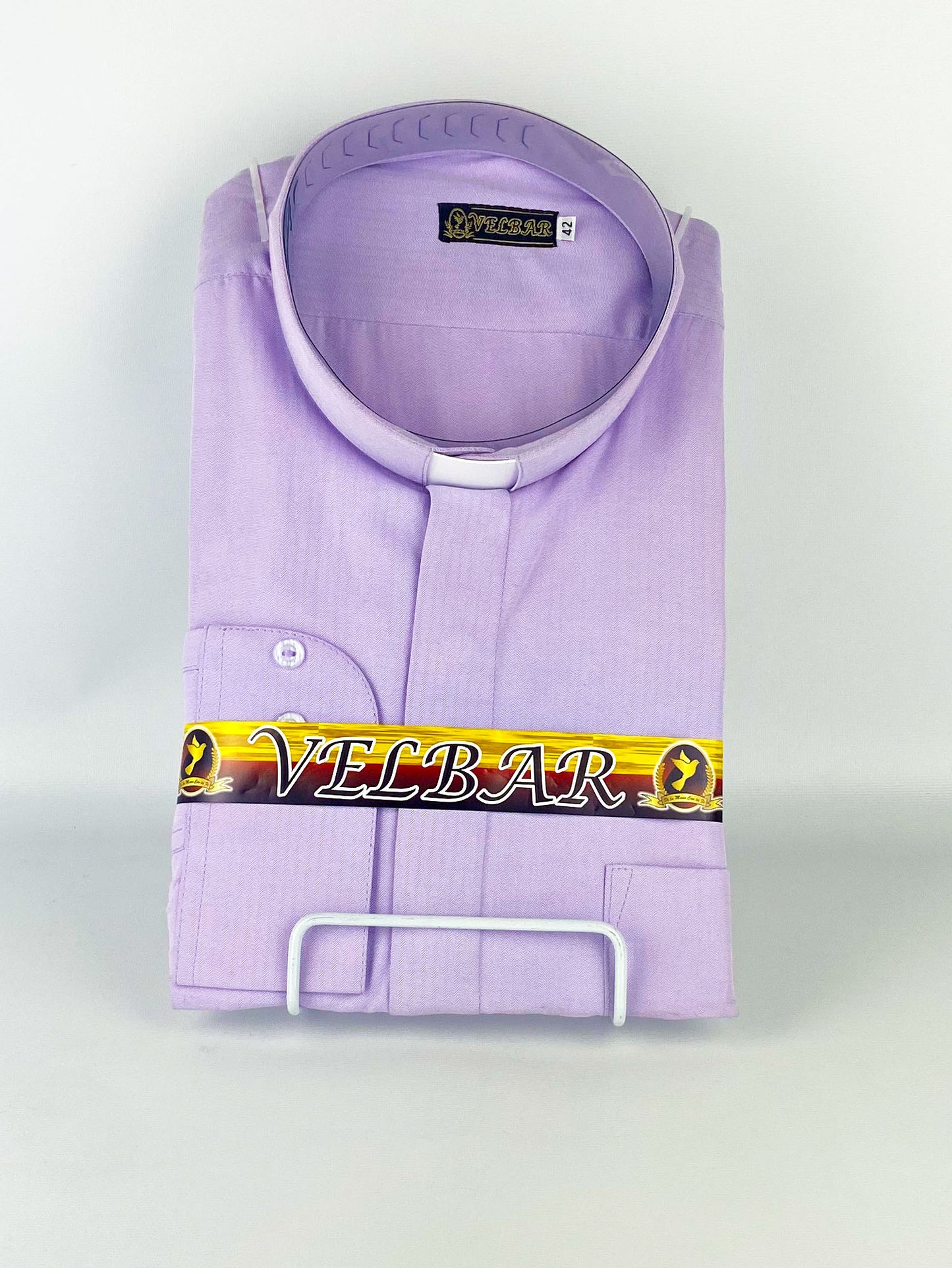 Camisa Clerical Lila
