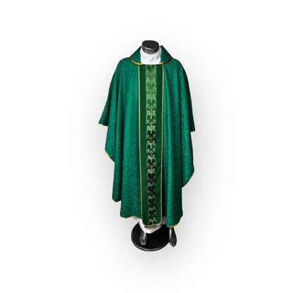 Casulla satin italiano, verde