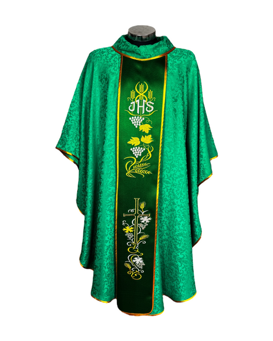 Casulla Especial con Galón JHS