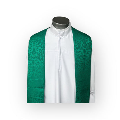Casulla satin italiano, verde
