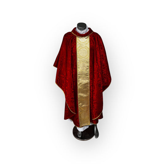 Casulla satin italiano, roja
