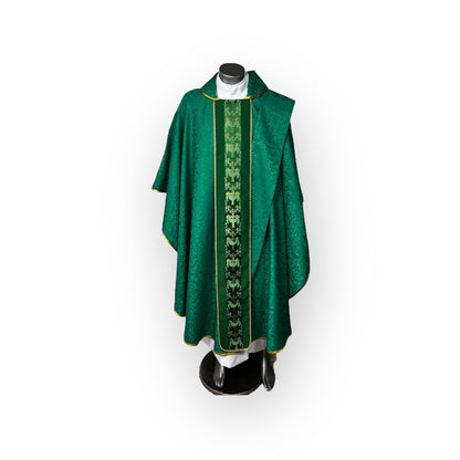 Casulla satin italiano, verde
