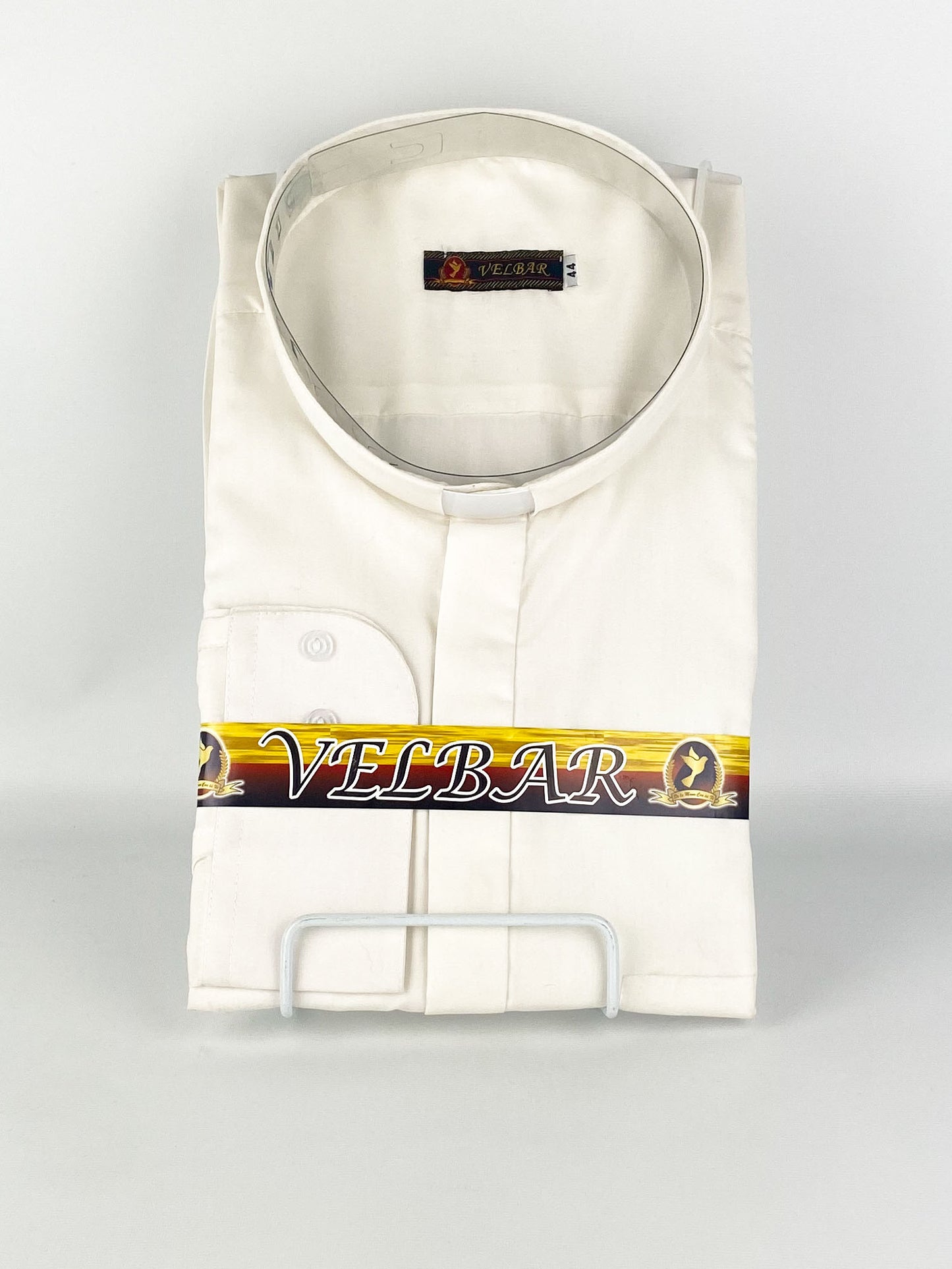 Camisa Clerical Beige