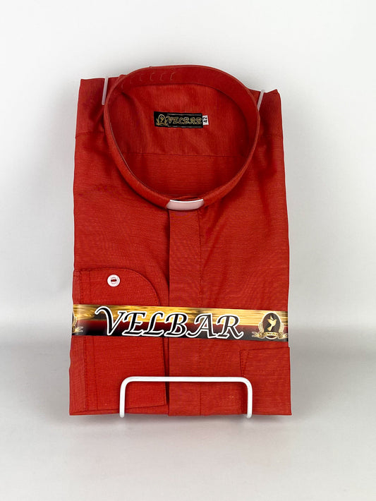 Camisa Clerical Salmón