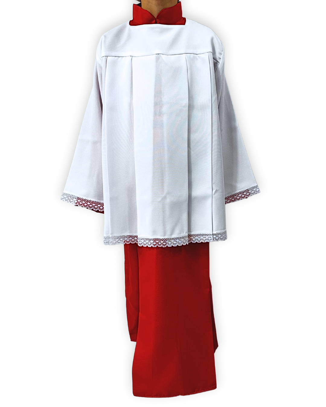 Alba de acólito con roquete